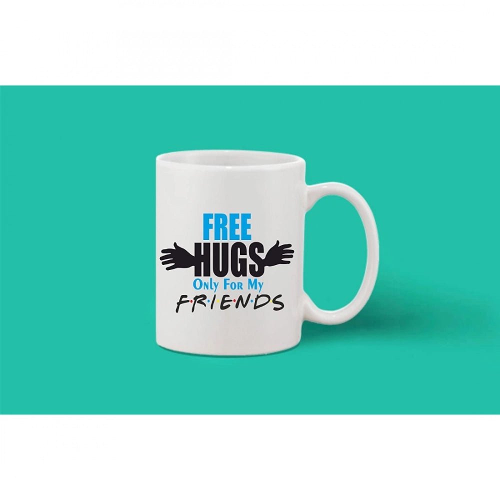 Printed Ceramic Coffee Mug - 1 Pieces, White, 11oz - Image 2