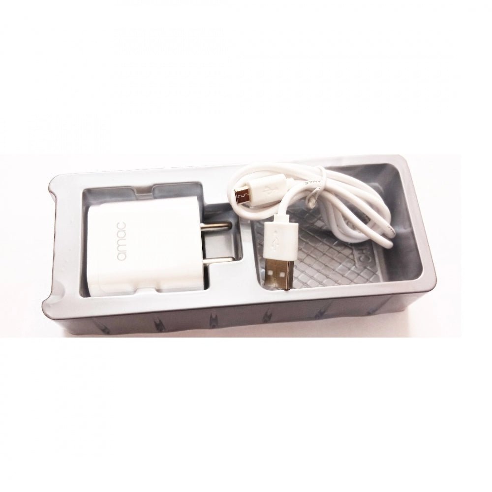Amac 1.2Amp Brand : CH-22 (USB Charger)-White - Image 2