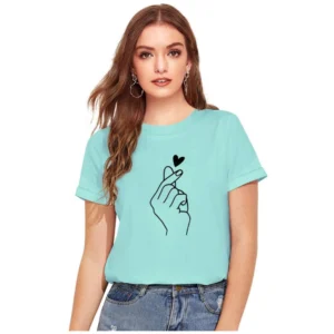 Cotton Western Wear T-Shirt (Green)