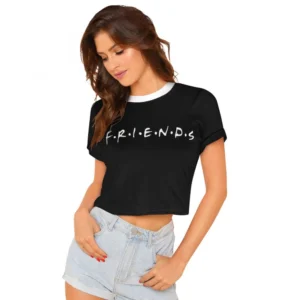 Cotton Western Wear T Shirt (Black)