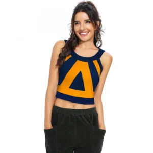 95% Polyester 5% Spandex Western Wear Tops (Yellow)