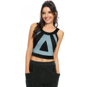 95% Polyester 5% Spandex Western Wear Tops (Pista)