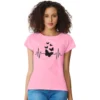 Cotton Western Wear T Shirt (Pink)