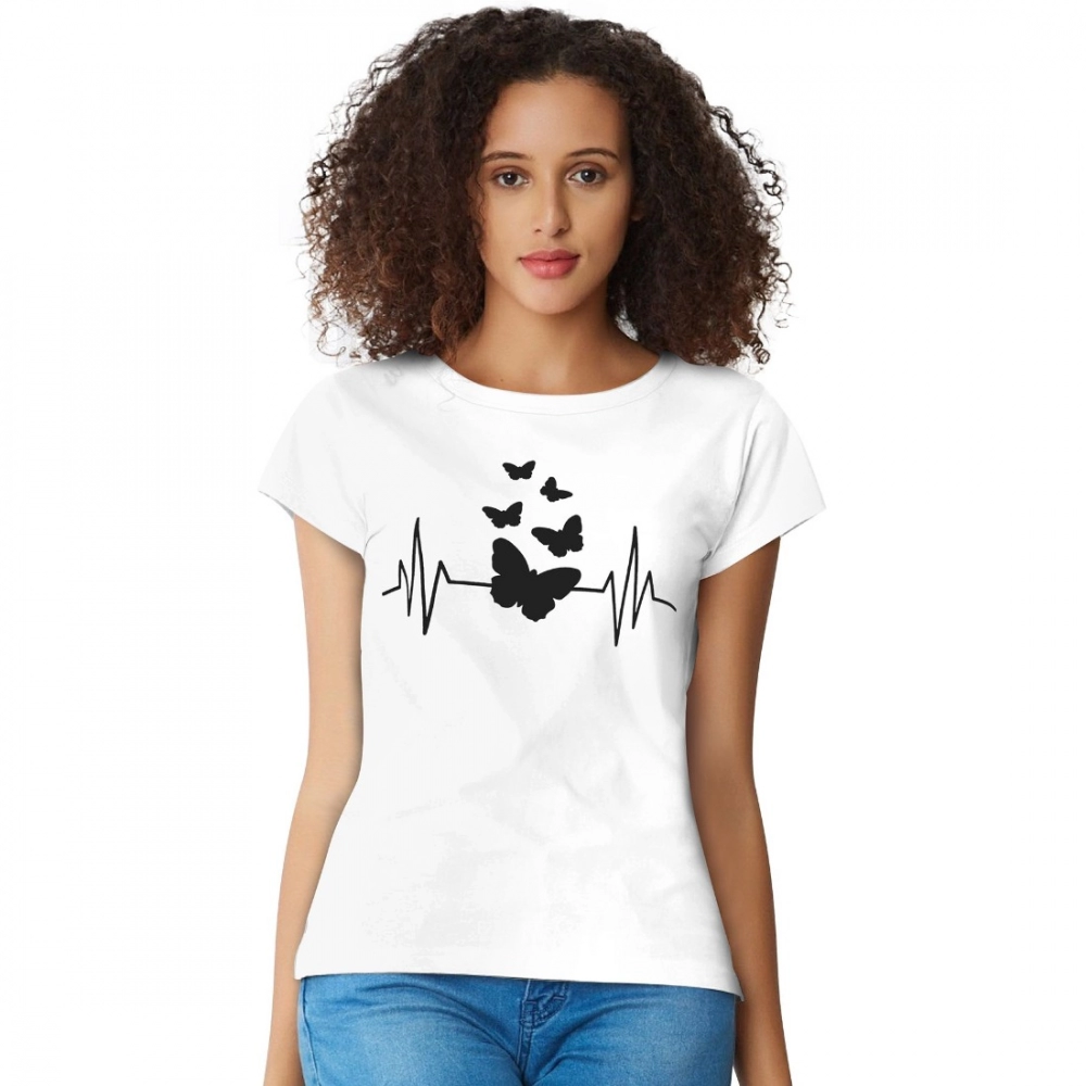 Cotton Western Wear T Shirt (White)