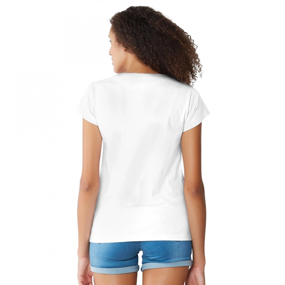 Cotton Western Wear T Shirt (White) - Image 2