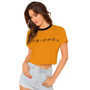 Cotton Western Wear T Shirt (Yellow)