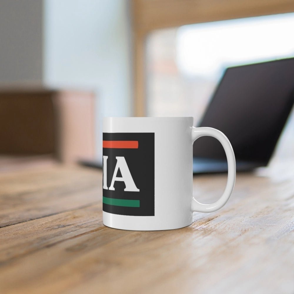 Ceramic India Printed Coffee Mug (Color: White, Capacity:330ml) - Image 4