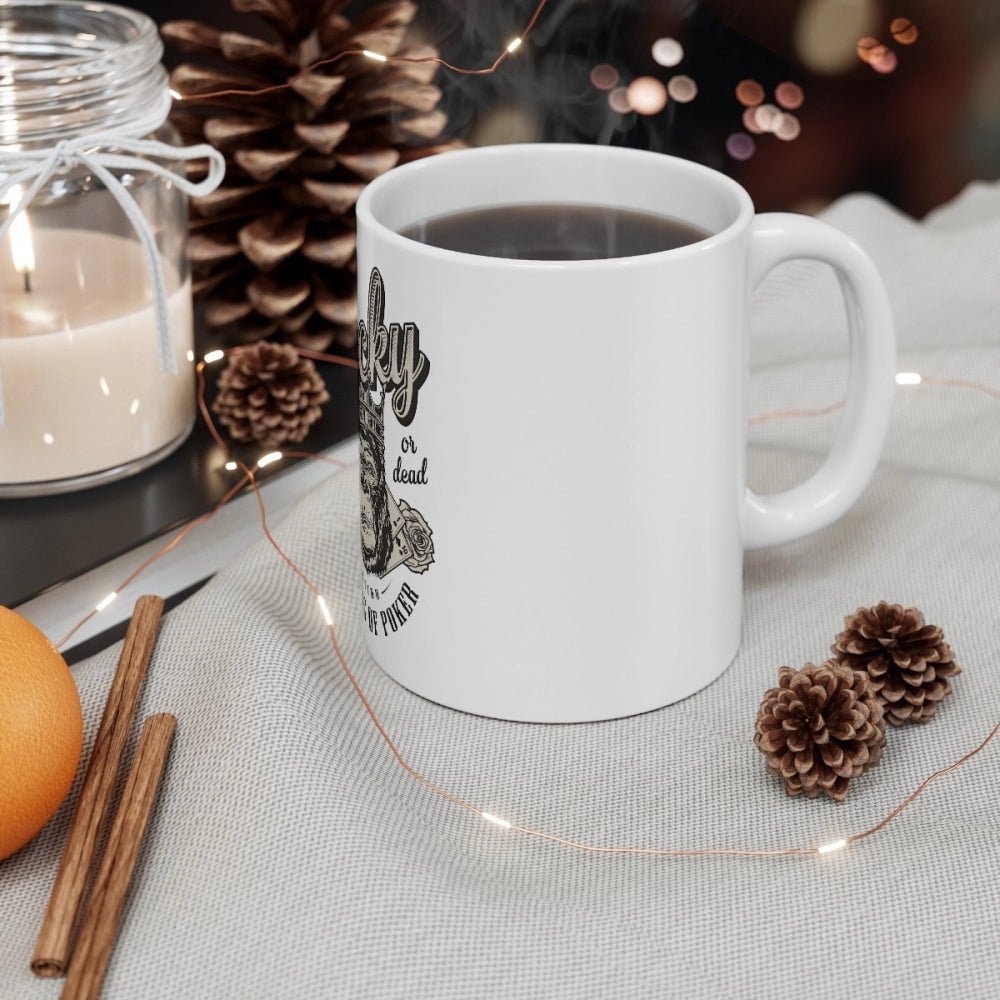 Ceramic Gorila Desing Printed Coffee Mug (Color: White, Capacity:330ml) - Image 5