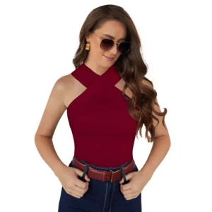 Western Wear Hosiery T Shirts (Maroon)