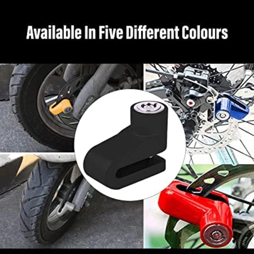 Mini Bicycle Motorcycle Disc Brake Lock Disk Lock Security (Black) - Image 3
