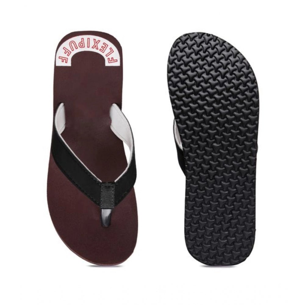 Unisex Rubber Comfortable Orthopedic Doctor Slipper and Flip Flops (Maroon) - Image 4