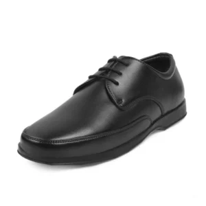 Faux Leather Formal Shoes (Black)