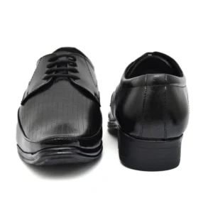 Faux Leather Formal Shoes (Black)