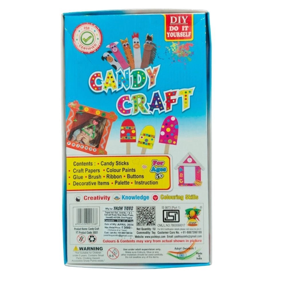 Candy Craft | Cardboard | Educational Toys| 5+ Years - Image 3