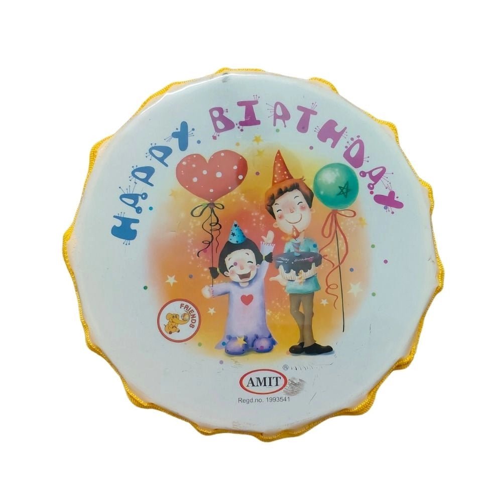 Happy BirthDay Theme Printed Musical Dhol | Plastic Toys| 6+ Months - Image 4