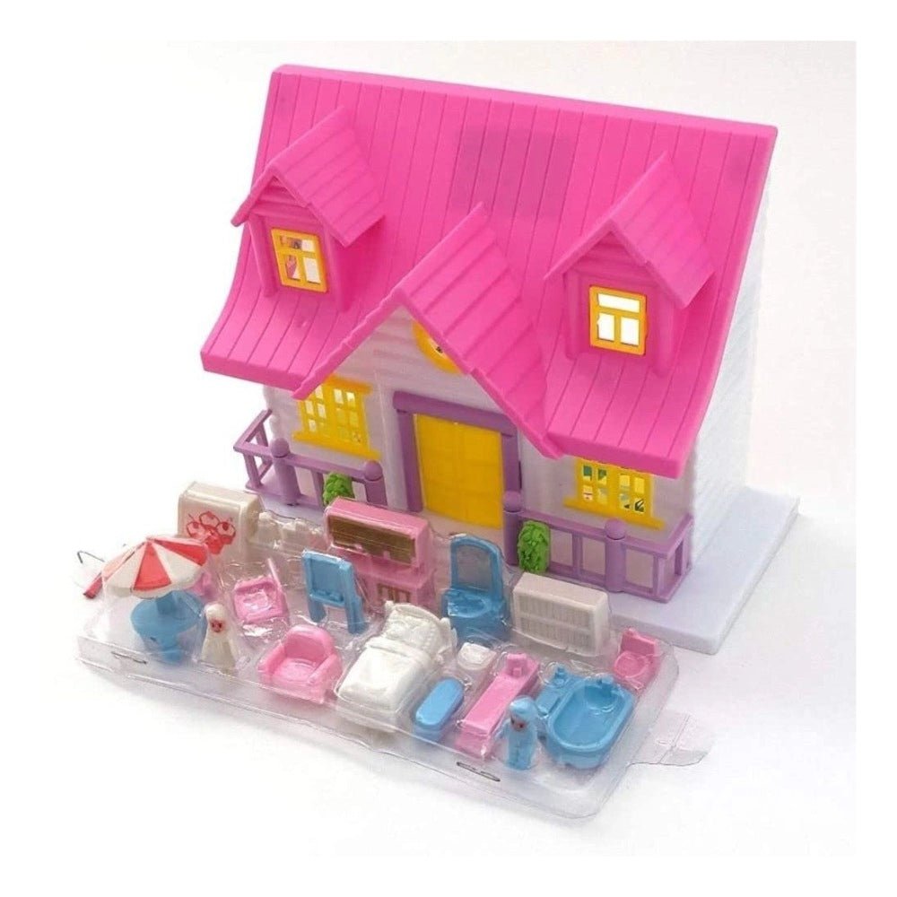 Mini Doll House | Plastic | Toys | 3+ Years - Image 2