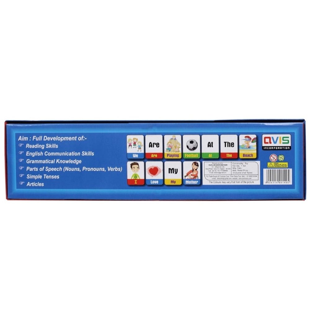 Sentence Master With 90 Cards | Cardboard | Educational Toys | 5+ Years - Image 3