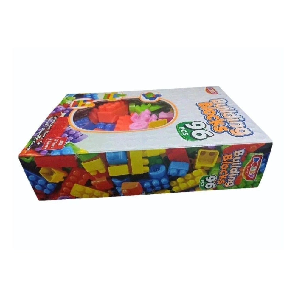 96_Pcs Set Building Blocks | Plastic | Educational Toys | 3+ Years - Image 2