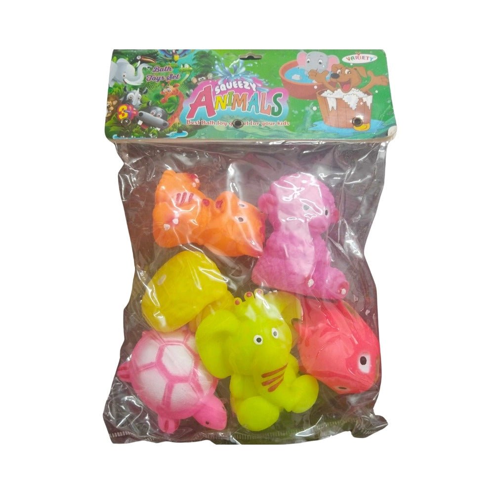 Domestic Mixed Animal Chu Chu Toys | Rubber | Toys| 6+ Months - Image 3