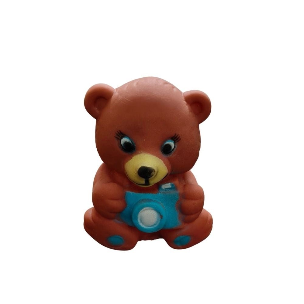 Lamp-Kitten-Duck-Bear Mixed Chu Chu Toys | Rubber | Toys | 6+ Months - Image 5