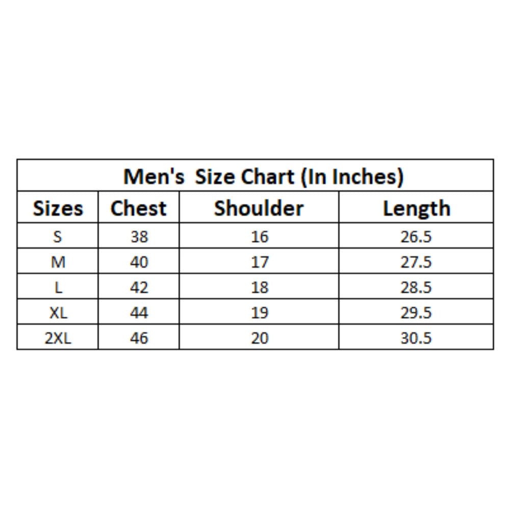 Men's Casual Cotton Printed Round Neck Half Sleeve T-Shirt (Black) - Image 4