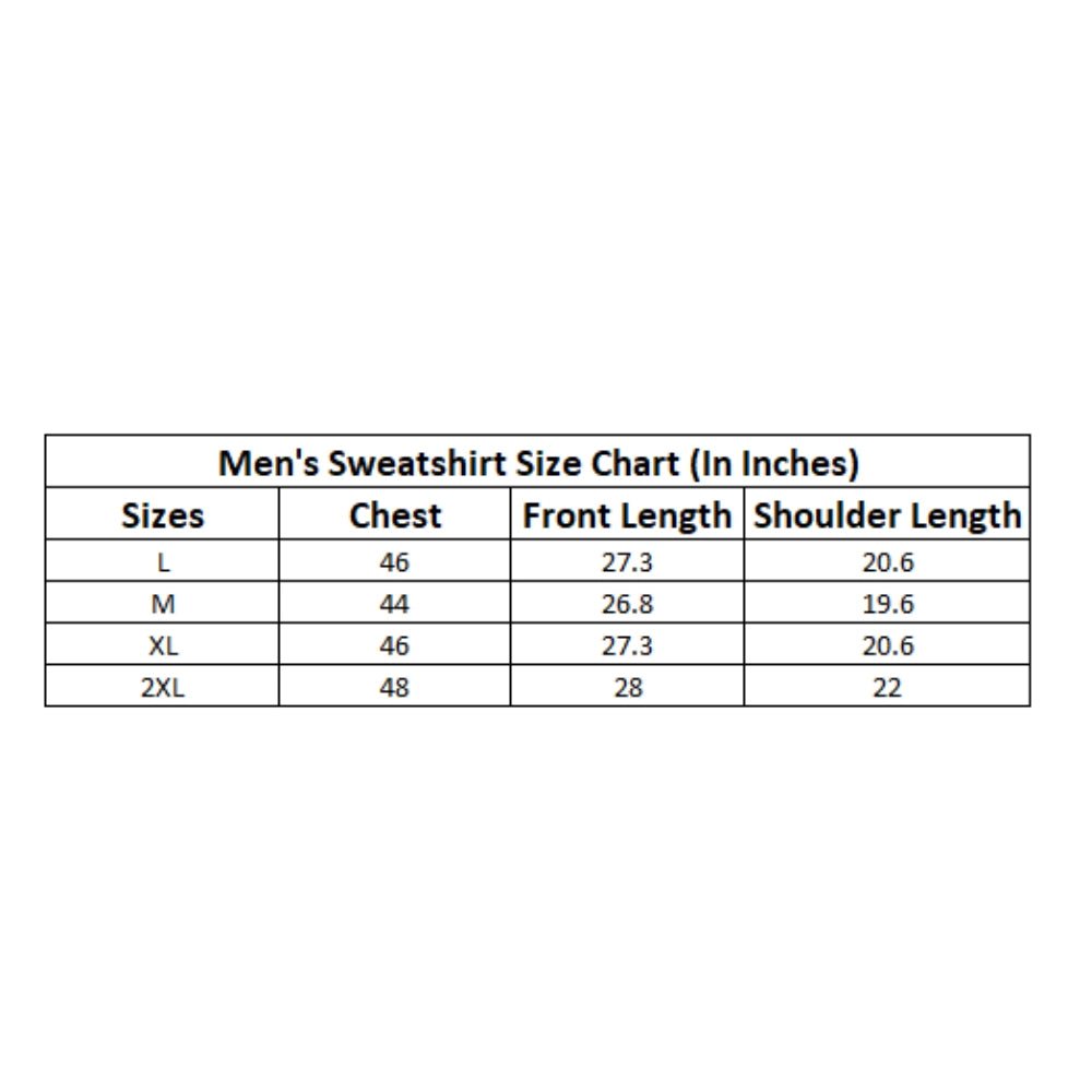 Men's Casual Fleece Solid Round Neck Long Sleeves Sweatshirt (Black) - Image 2