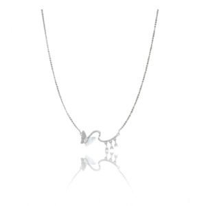 Women's Stainless Steel Imported Stanless Steel Pendent Chain (Silver Plated)