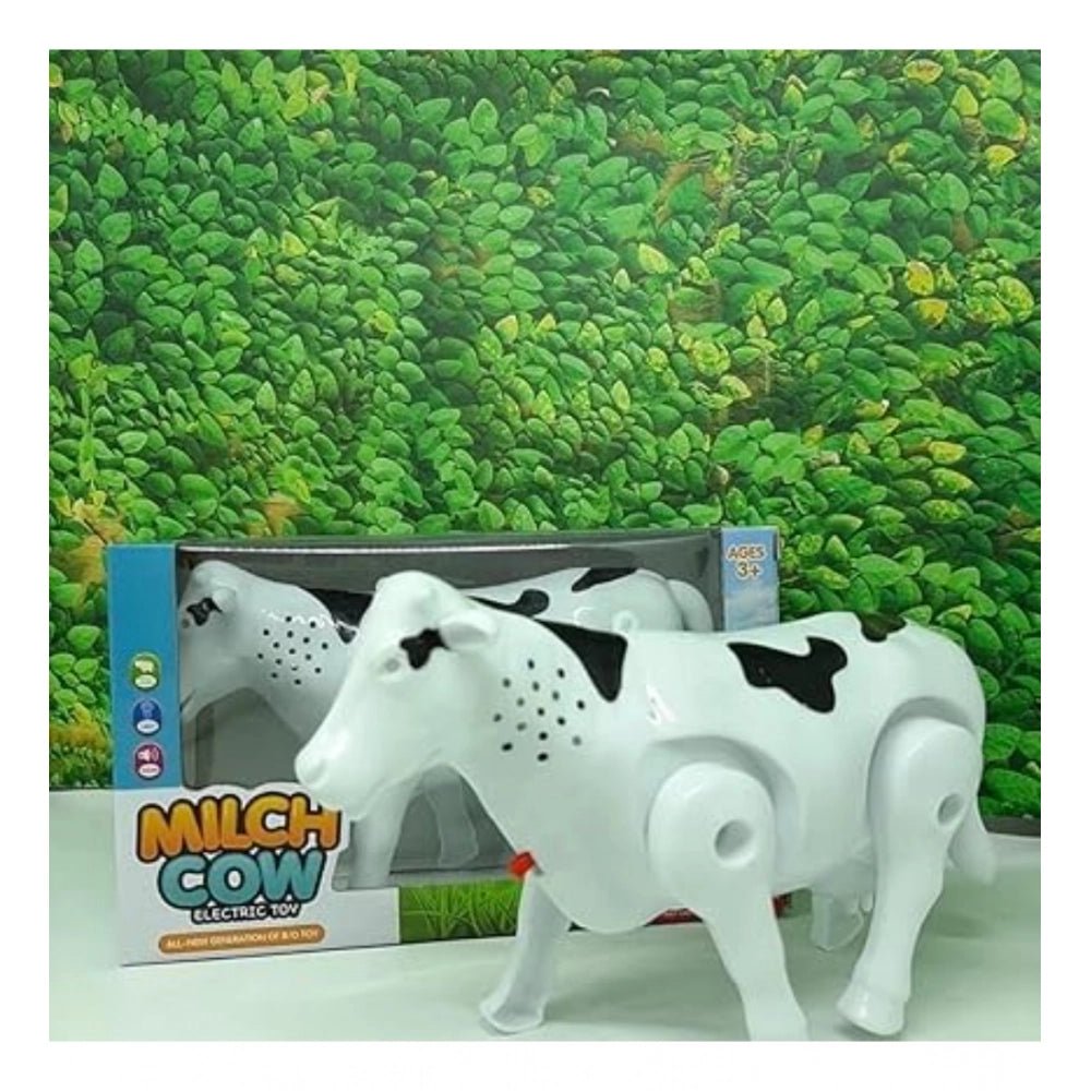 Plastic Electric Milk Cow Moving Legs And Shake Tail (Multicolor ) - Image 4