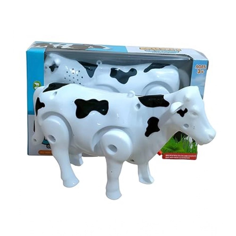 Plastic Electric Milk Cow Moving Legs And Shake Tail (Multicolor ) - Image 2