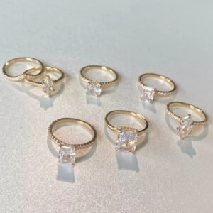 Ice-flower-cut High-carat Diamond Ring For Women