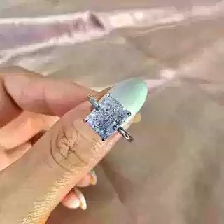 Ice-flower-cut High-carat Diamond Ring For Women - Image 5