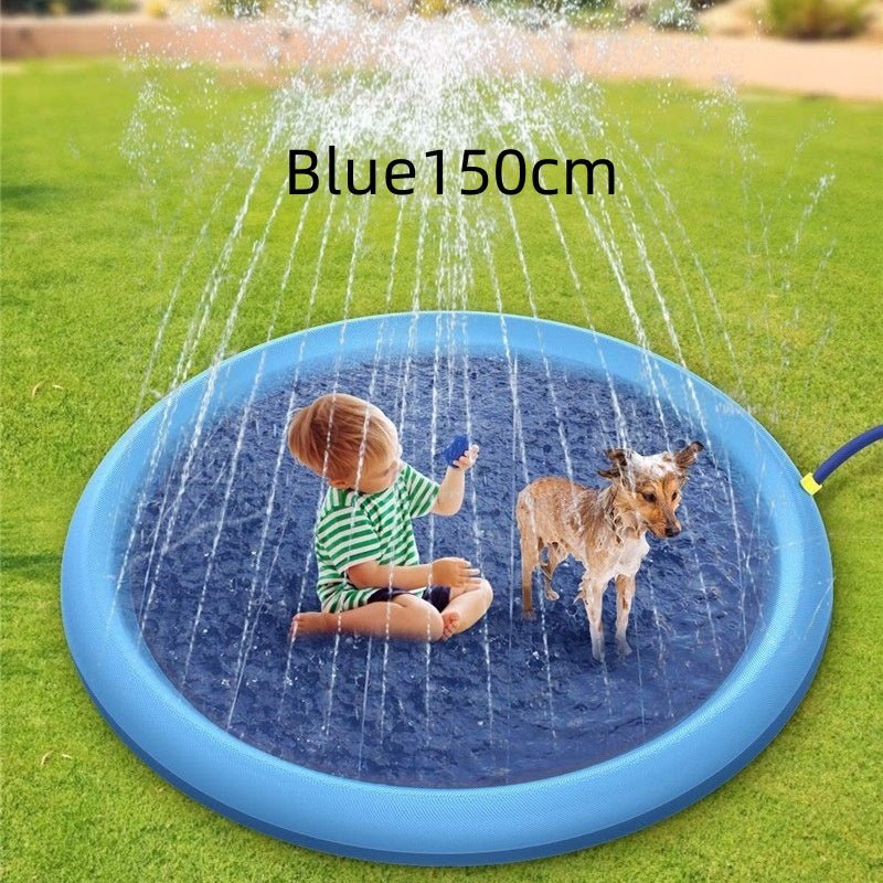 Non-Slip Splash Pad For Kids And Pet Dog Pool Summer Outdoor Water Toys Fun Backyard Fountain Play Mat - Image 15