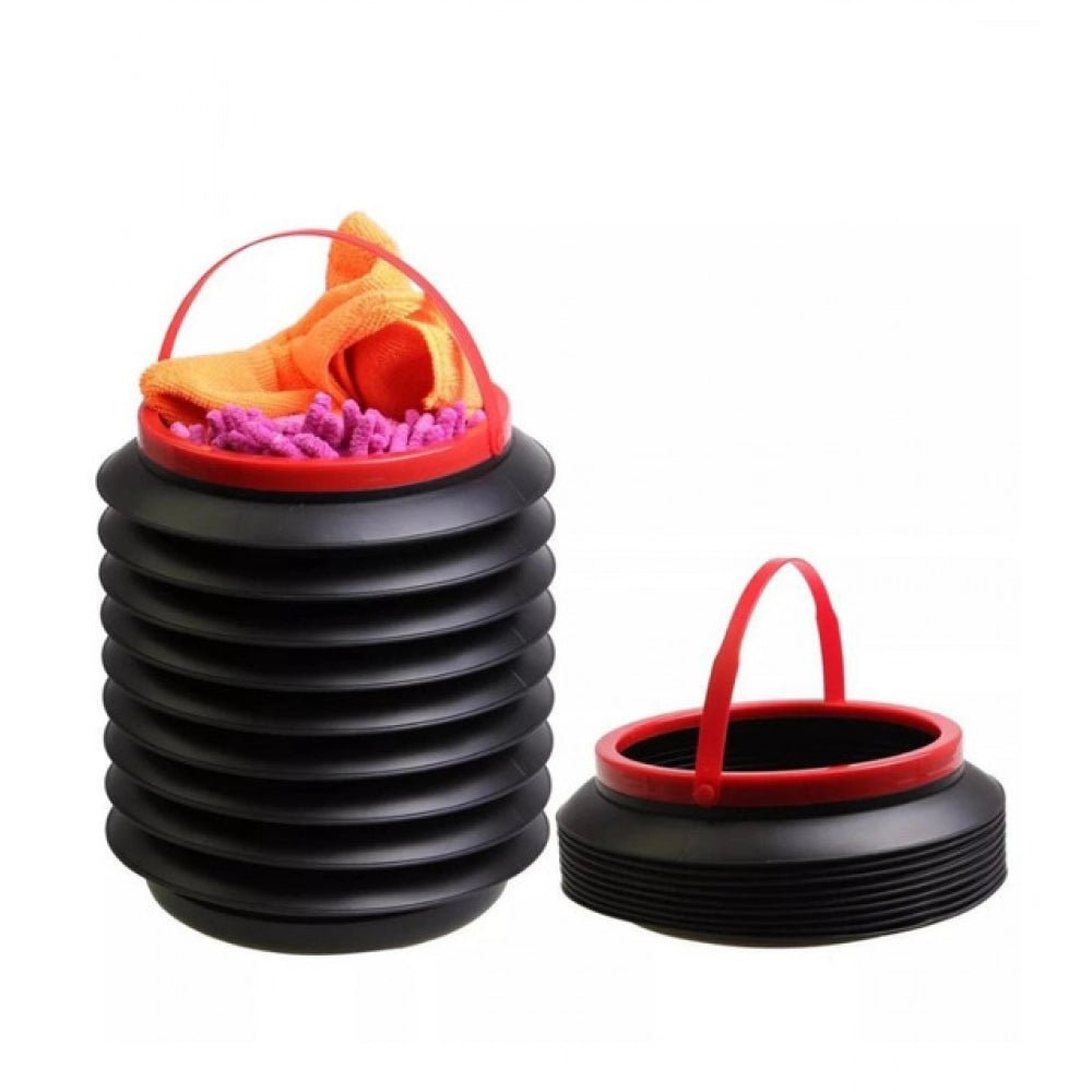 Pack Of 3_Foldable Dustbin – Portable And Space-Saving Trash Container (Color: Assorted ) - Image 3