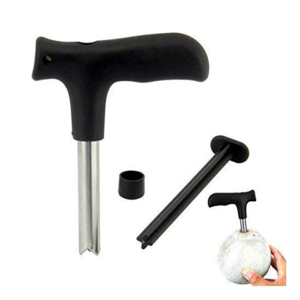 Pack Of 2_Coconut Opener – Easy And Safe Coconut Cutting Tool (Color: Assorted ) - Image 2