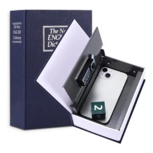 Secret Book Safe with Number Locker (Blue)