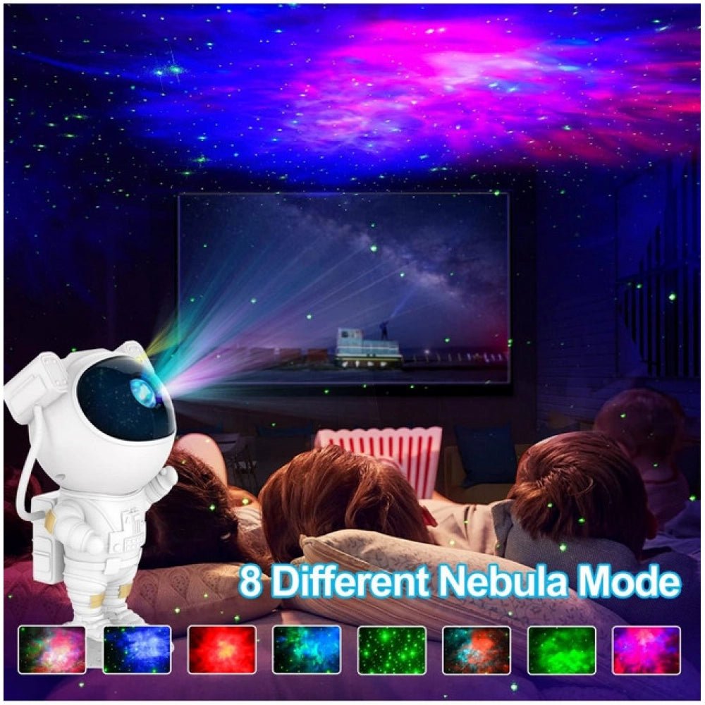 Plastic Galaxy Projector Night Lamp – Astronaut Design - Image 2