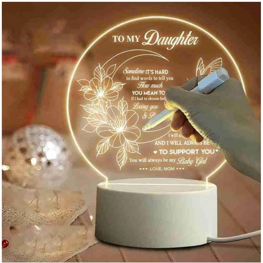 Glass 3D Illusion LED Creative Visualization Lamp - Image 2