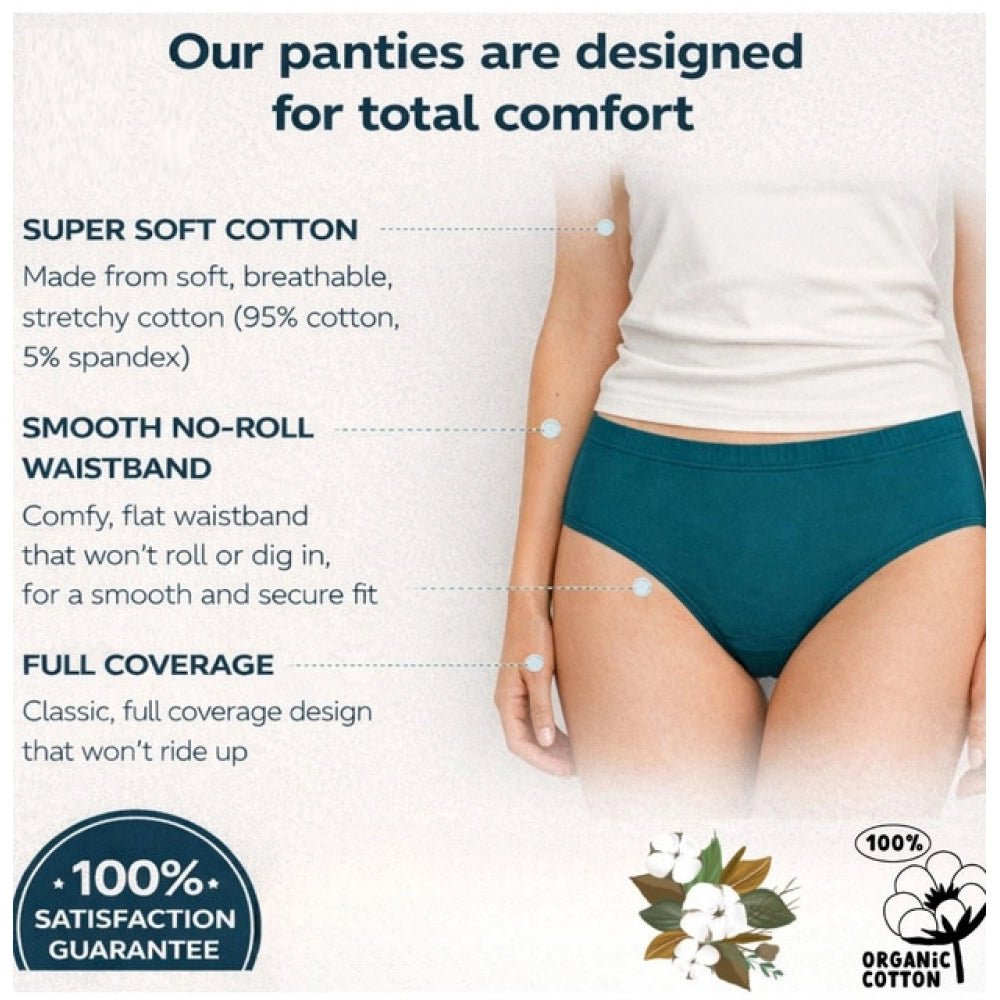 Pack of_6 Women's Cotton Solid Hipster Panty (Multicolor) - Image 4