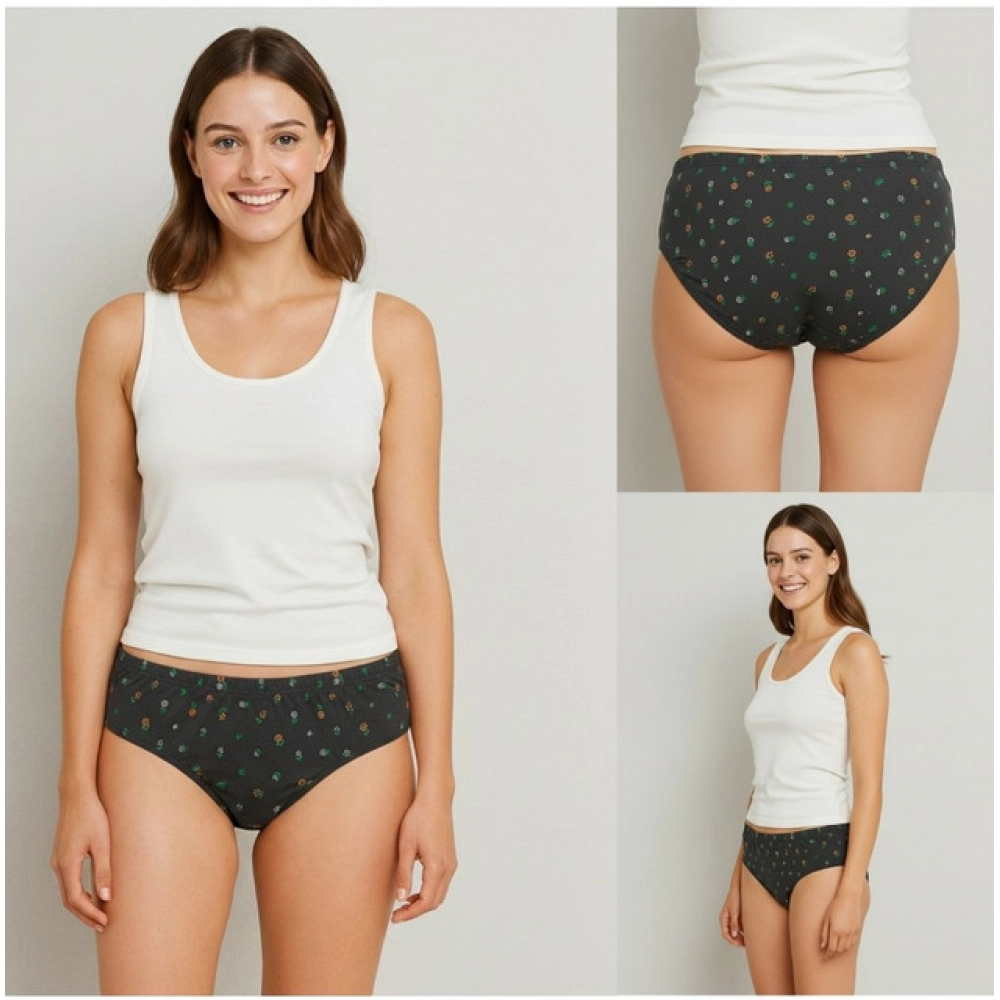 Pack of_3 Women's Cotton Printed Hipster Panty (Multicolor) - Image 4