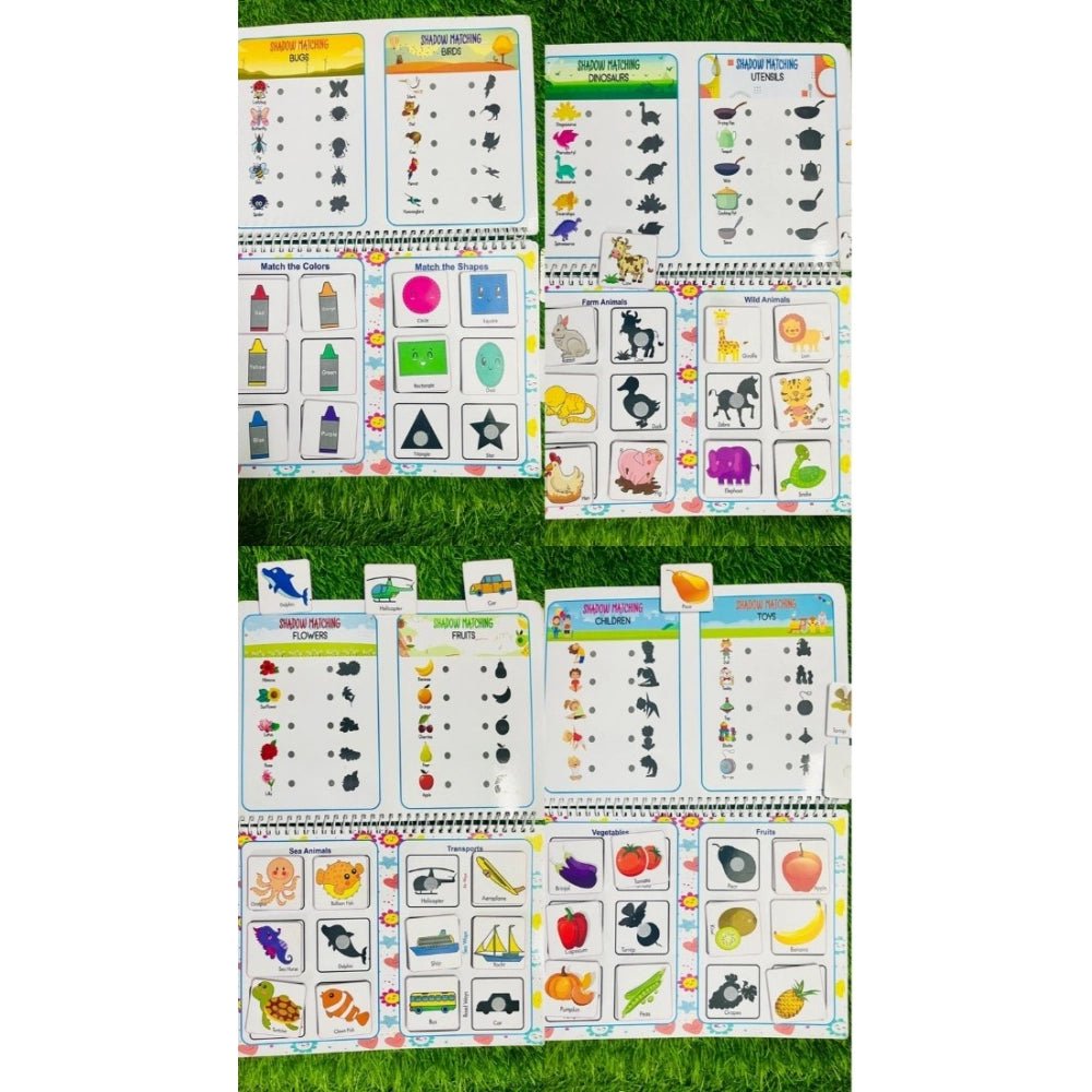 Montessori Busy Book – Early Learning Activity Set (2–4 Years, Multicolor) - Image 2