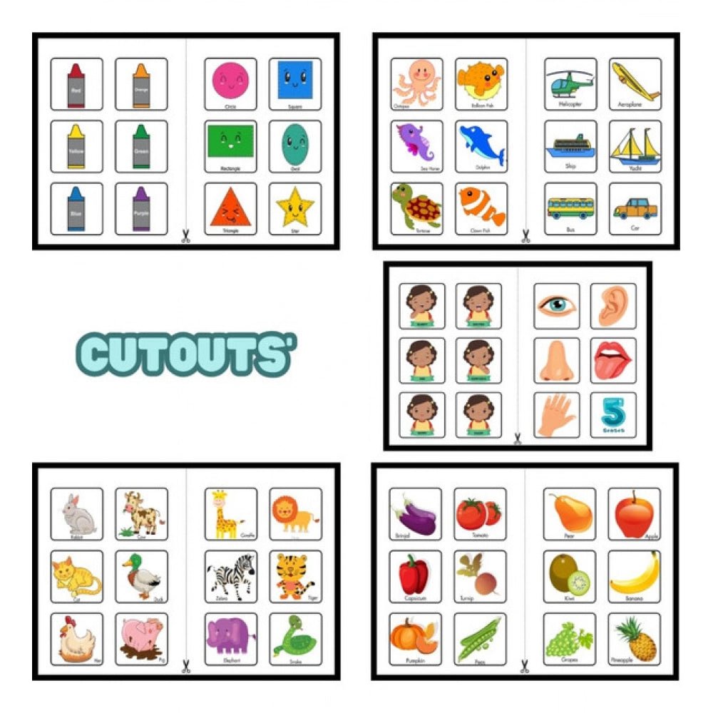 Montessori Busy Book – Early Learning Activity Set (2–4 Years, Multicolor) - Image 6
