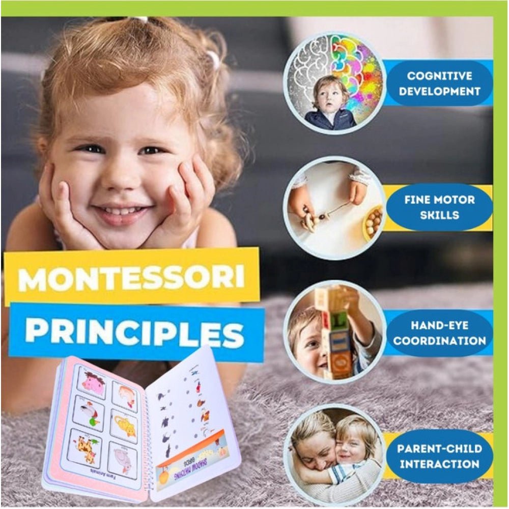 Montessori Busy Book Benefits– Complete Early Learning Activity Book (2–4 Years, Multicolor) - Image 2