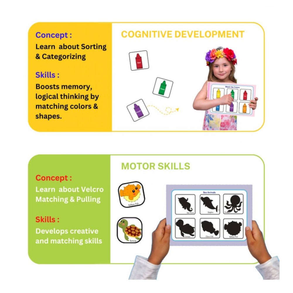 Mini Busy Book – Early Learning Activity Book for Kids (2–4 Years, Multicolor) - Image 2