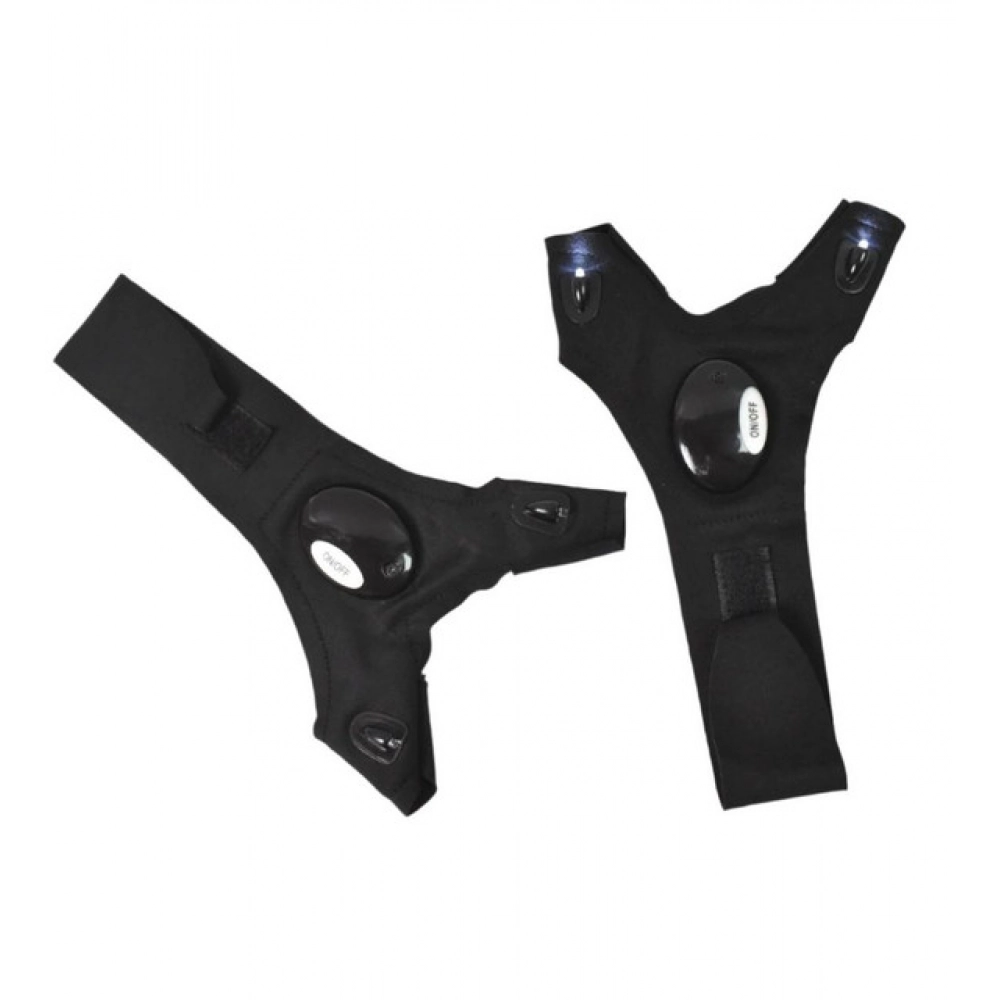 Generic Pack of 2 LED Flashlight Gloves (Black) - Image 5