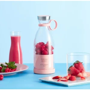 Generic 4 Blade Juicer Bottle (Multicolor)