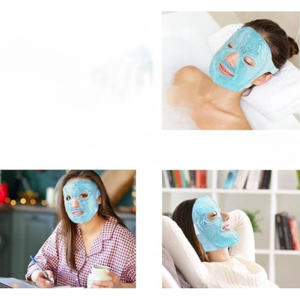Generic Pack of 2 Gel Face Mask (Blue) - Image 3