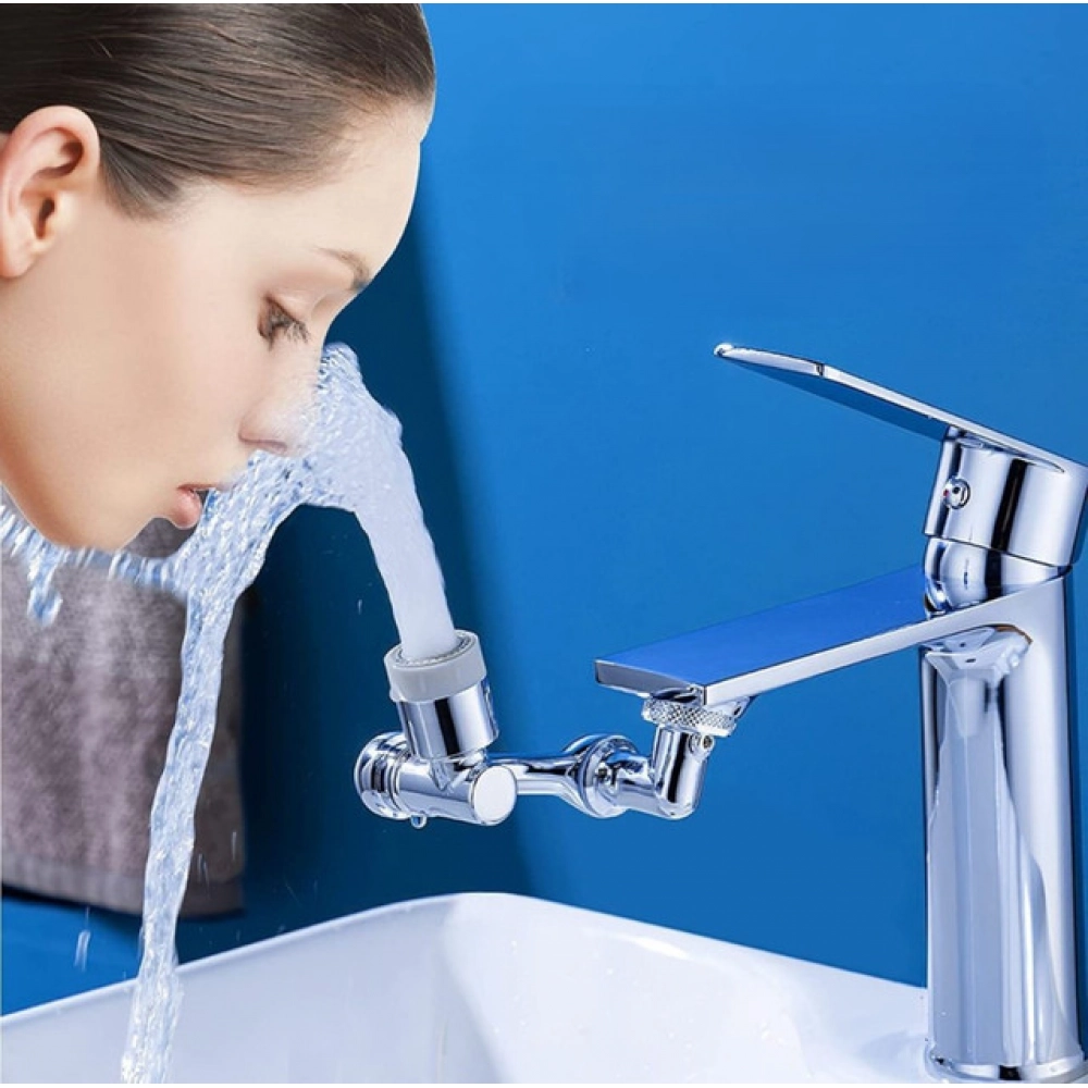 Generic Pack of 2 1080 Degree Rotate Faucet (Silver) - Image 3
