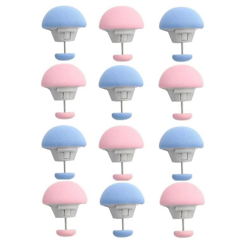 Generic Pack of 10 Duvet Clips (Pink-Blue) - Image 5