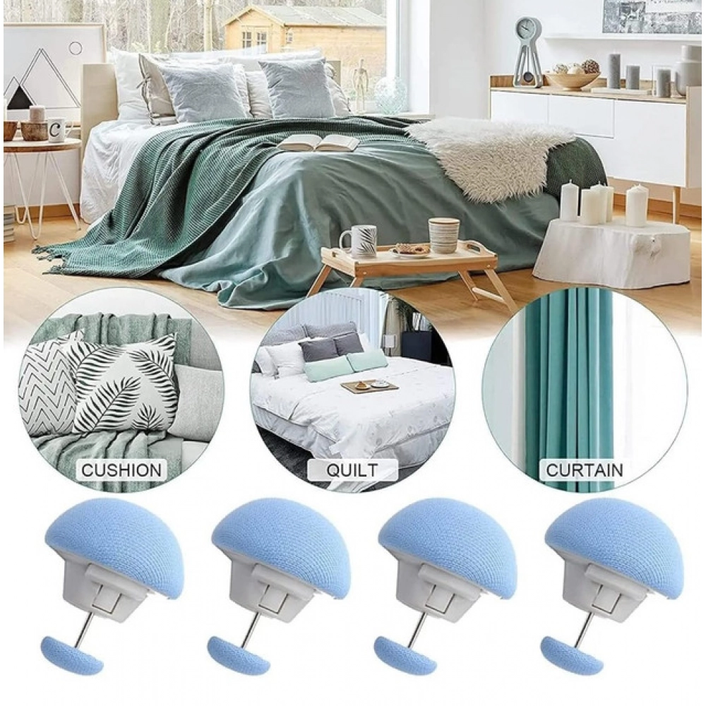 Generic Pack of 5 Duvet Clips (Blue) - Image 2