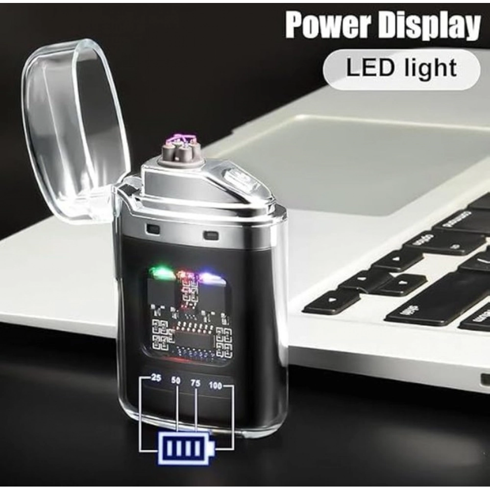 Generic Electric Gas Lighter (Silver) - Image 3